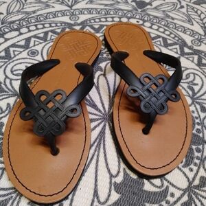 DVF Love Knot Flip Flops Size 5